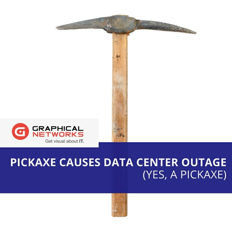 Pickaxe Causes Data Center Outage (Yes, a Pickaxe)