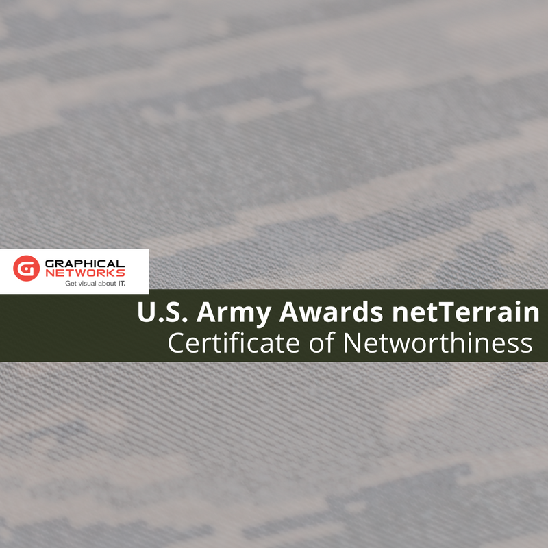 U.S. Army Awards netTerrain Certificate of Networthiness (CoN)