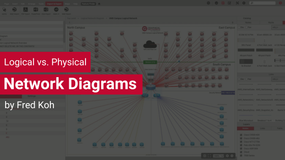 Logical Vs Physical Network Diagrams Graphical Networks DCIM Network Documentation OSP