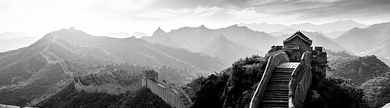 image of the Great Wall of China, the inspiration behind netTerrain's 8.X series