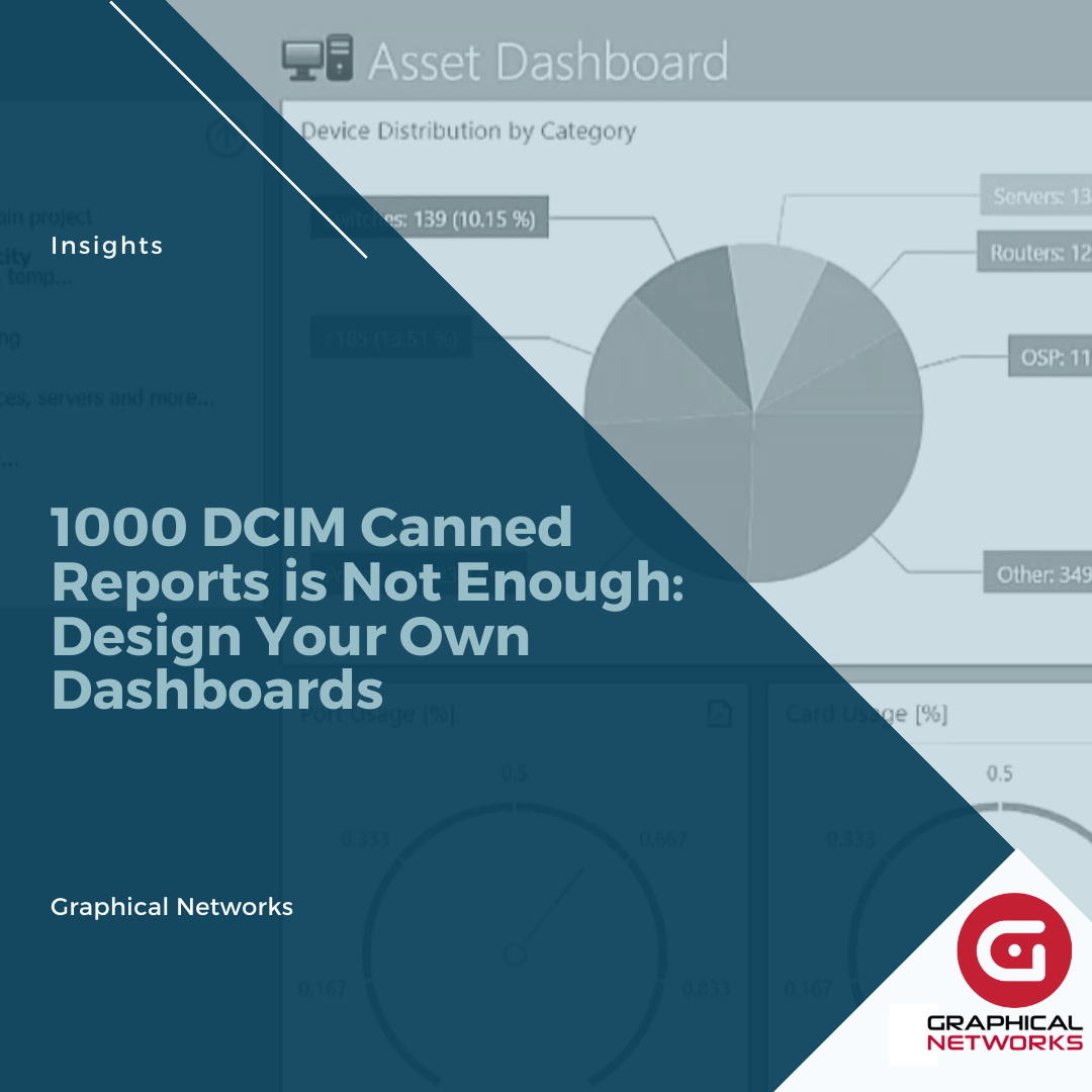 1000 DCIM Canned Reports is Not Enough: Design Your Own Dashboards