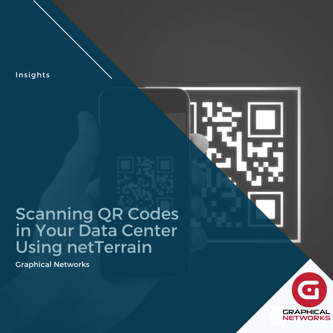 Scanning QR Codes in Your Data Center Using netTerrain