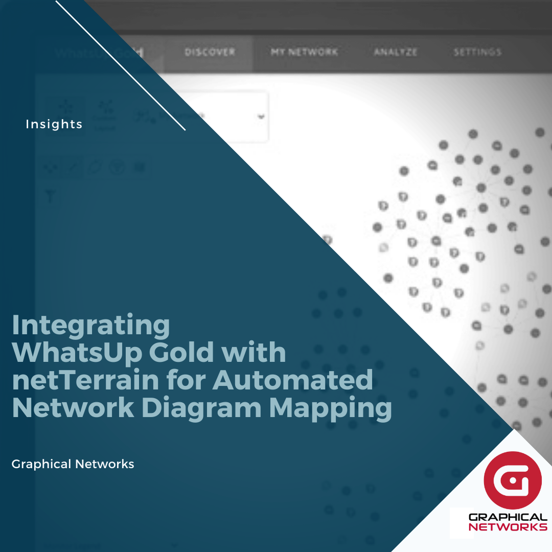 Integrating WhatsUp Gold with netTerrain for Automated Network Diagram Mapping