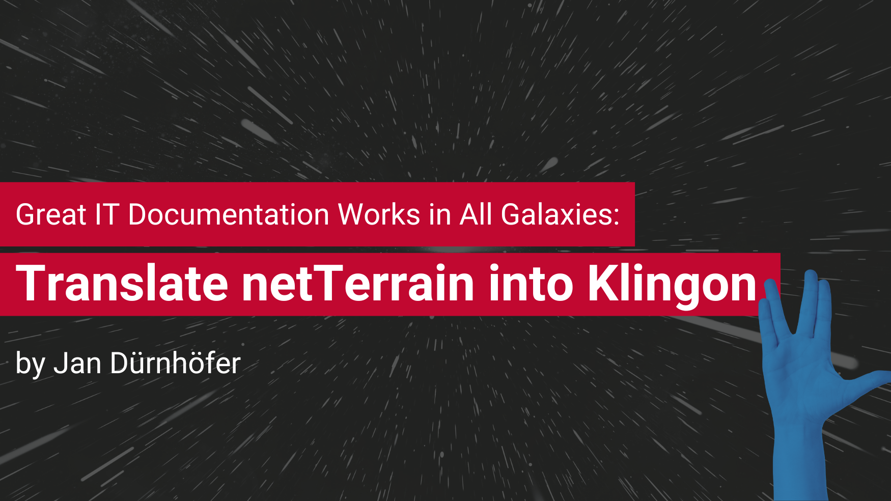 How to Translate netTerrain to Klingon – DCIM, Outside Plant, Network Mapping