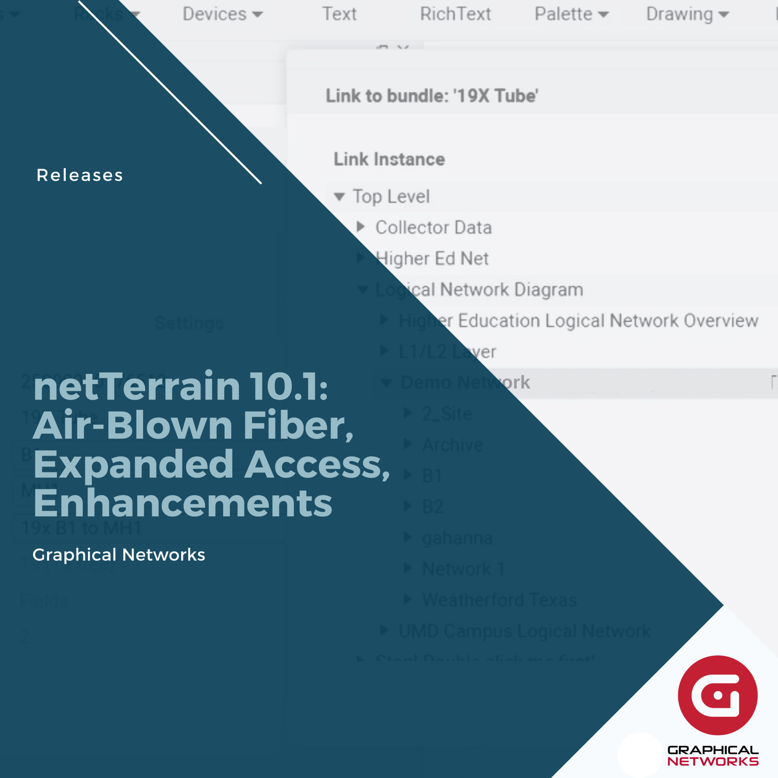 netTerrain 10.1: Air-Blown Fiber, Expanded Access, Enhancements