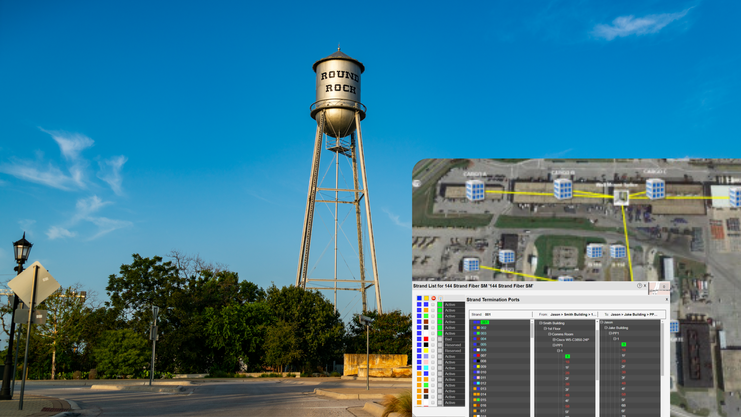 Seguin Texas IT documentation in netTerrain