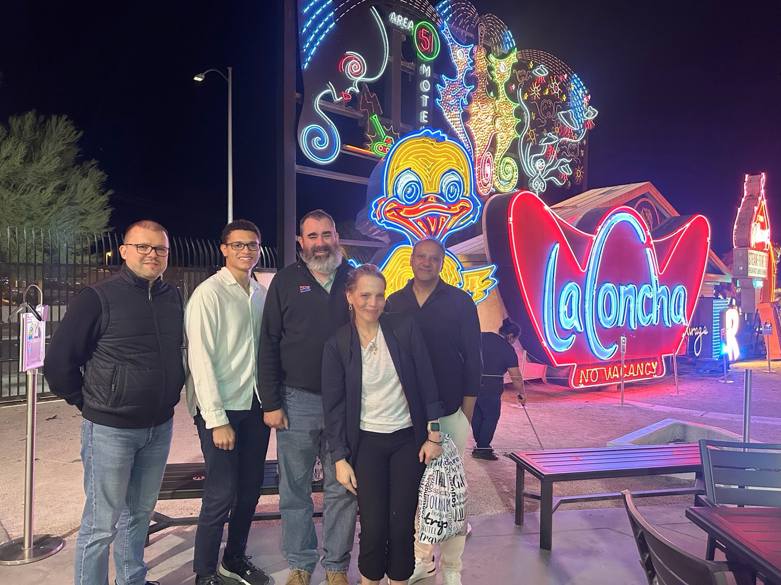 Members of the netTerrain Summit community enjoying Las Vegas.