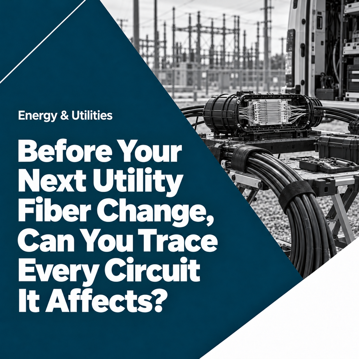 Before Your Next Utility Fiber Change, Can You Trace Every Circuit It Affects?